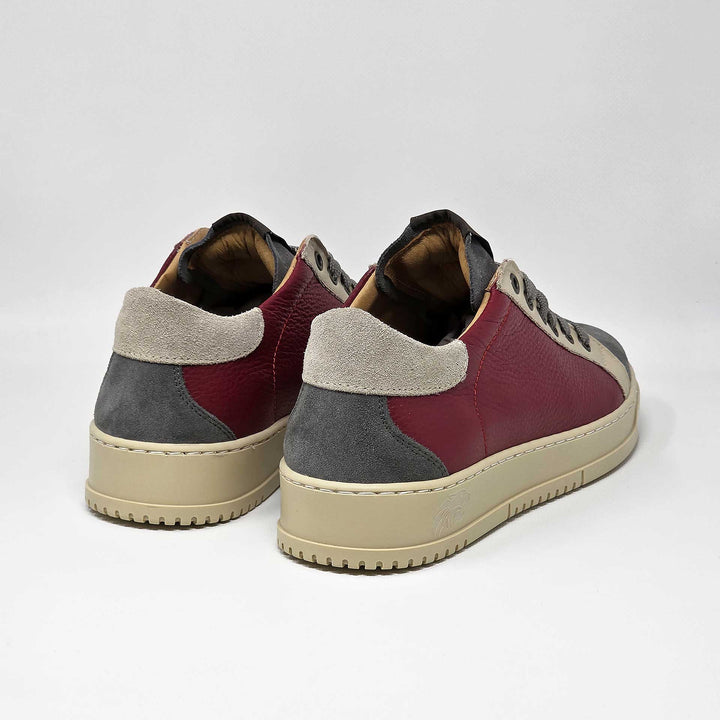 PAUL PELLE BORDEAUX GRIGIO BEIGE